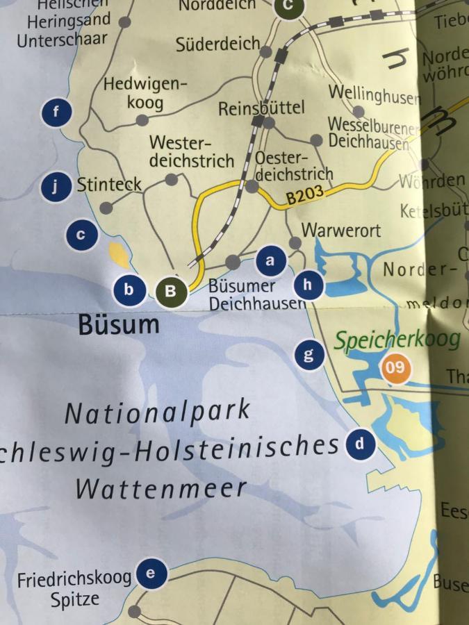 Heimat Am Meer Büsumer Deichhausen 外观 照片